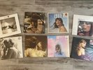Taylor Swift Vinyl Set Of 8 Red, Lover, TTPD, Speak Now, Midnights, Fearless.