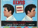 Elvis Presley Double Trouble Large Orange RCA Stereo  UK LP SF 7892, VG+/VG+