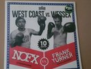 NOFX Frank Turner West Coast Vs. Wessex Chicago Clear Splatter Variant
