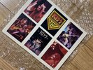 KISS️THE ORIGINALS VINYL PHOTO INSERT SET-1976 AUCOIN