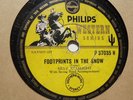 Billy Starlight 78 Record Grade V Footprints In The Snow & Flower Of The Valley