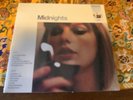 TAYLOR SWIFT Midnights: Moonstone Blue  Vinyl W/ Hand Signed Photo - Sealed