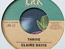CLAIRE  DAVIS   -   THRIVE   -  LRK RECORDS  - RARE MODERN SOUL 45  - NR MINT