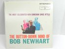 VINTAGE BOB NEWHART THE BUTTON DOWN MIND STAND UP COMEDY VINYL RECORD WITH CASE