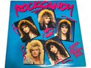 ROCK CANDY “Sucker for a Pretty Face” Vinyl LP - RARE Hair Metal 80s SIGNED