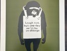Banksy keep it real laugh now MINT vinyl