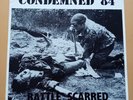Condemned 84 - Battle Scarred Mini LP Vinyl. 84 Records 1990. Rare. Punk Oi.