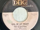 DOOWOP 45 GLATIATORS DIG 135 GIRL IN MY HEART / MY BABY DOLL