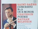 Angel S36005 Saint-Saens:Violin Con #3/Milstein/Fistoulari,blue label,NM