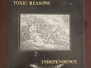 Toxic Reasons - Independence - orig. 1982 Risky press w/ lyric - pic book - RARE