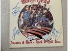 Motorhead Rare  Hand Signed Lemmy  And The Band Motorhead Pussies And Beer Vinyl