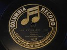 Banda Flameca Gascon -1908 Columbia 78RPM - Los Favoritos / Garde Republicaine