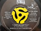 Modern Soul 45 - Nashville Rhythm Section - I Cant Go For That - Koala Vg++ HEAR