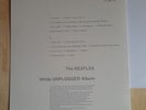 The Beatles - White Album Unplugged John Lennon Paul McCartney White Vinyl LP