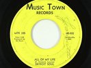 Northern Soul 45 - Detroit Soul - All Of My Life - Music Town - rare OG