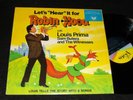 SCARCE Walt Disney LP LOUIS PRIMA Let's Hear It For ROBIN HOOD w Sam Butera 1974