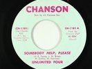 Sweet Soul 45 - Unlimited Four - Somebody Help, Please - Chanson