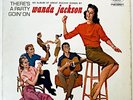 WANDA JACKSON - THERE'S A PARTY GOIN' ON - 1961 UK VINYL - T 1511 - VG+/VG+