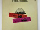 THE BEATLES At The Hollywood Bowl LP RARE RED/PURPLE TICKET UK MFP4156761 EX/VG+