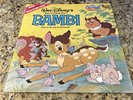 WALT DISNEY’S STORY AND SONGS FROM BAMBI FELIX SALTEN DISNEYLAND 3903 LP
