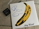The Velvet Underground, Andy Warhol LP signed by John Cale 45th Anniversary 2012