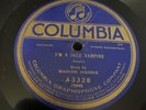 Columbia 78 RPM Marion Harris - I’m A Jazz Vampire A3328 E-/V+