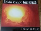 Leftover Crack & Citizen Fish - Deadline LP 1103 White Vinyl Choking Victim NOFX