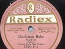 Jazz-78 RPM-University Dance Orch/Original Dixie Rag Pickers-Charleston Babe-V++