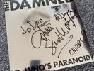 the damned. So, who’s Paranoid? Signed LP