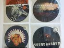 Soundgarden Vinyl 7” Picture Disc Singles Bundle Ltd Black Hole Sun Rare