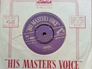 ELVIS PRESLEY Hound dog / Don't be HMV POP 249 (Gold writing) Rare 45 from 1957