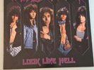 SLEEZE BEEZ  1987  LOOK LIKE HELL  VINYL LP HARD ROCK/GLAM/SLEAZE METAL  IMPORT