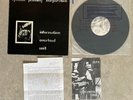 SPK Information Overload Unit 12” Vinyl LP First Press 1981 booklet Signed Note