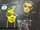 SHED SEVEN LIQUID GOLD LTD YELLOW VINYL LP WITH SIGNED PRINT And Signed Postcard
