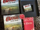 New 2022 - Saxon - Carpe Diem - Box set - LP +CD w/Patch and Flag