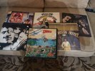 6 Classic Rock Lps Doors,Men At Work,Credence,Grand Funk