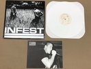 INFEST Slave LP WHITE vinyl Deep Six Draw Blank records hardcore punk thrashcore