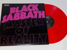 Black Sabbath Master Of Reality Vinyl LP NEMS NEL 6004 Limited Red Translucent