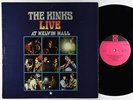Kinks - Live At Kelvin Hall LP - Pye UK Mono VG+