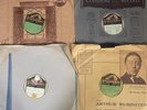 1920's Opera Italian 4 x 78 RPM Lot- Enrico Caruso-Aida , Carmen ,Il Trovatore+1