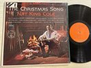 Nat King Cole The Christmas Song LP Capitol Holiday +Shrink & Venture Sticker EX
