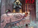 DIO DREAM EVIL VINYL RECORD SIGHNED BY BAND