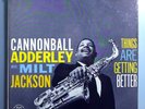 CANNONBALL ADDERLEY w/ART BLAKEY GETTING BETTER RARE ORIG '58 RIVERSIDE MONO LP
