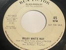 Elvis Presley: Milky White Way / Swing Down Sweet Chariot 45  RCA 447-0652 Promo
