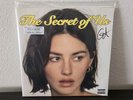GRACIE ABRAMS The Secret Of Us Yellow Vinyl Signed Cover / Jacket / Sleeve
