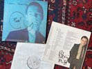 Signed Robert Fripp “Exposure” LP Rare Excellent King Crimson Brian Eno