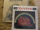 Rainbow 2 x Original Vinyl Albums-long Live Rock N Roll-rainbow On Stage