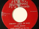 LOWELL FULSON: everyday i have the blues / guitar shuffle HOLLYWOOD 7
