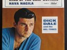 ORIG. 1963 Capitol PICTURE SLEEVE DIck Dale King Of The Surf Guitars Mint-