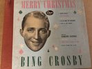 Decca 4x78 RPM set BING CROSBY - MERRY CHRISTMAS A-550 V+ red spine